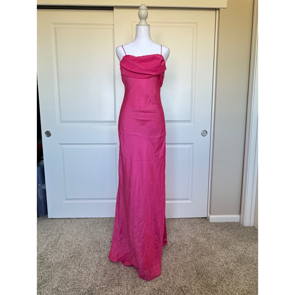 Vintage y2k 90's Fairy cowlneck dress